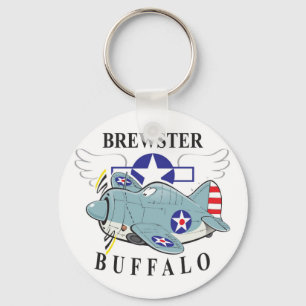 brewster buffalo key ring