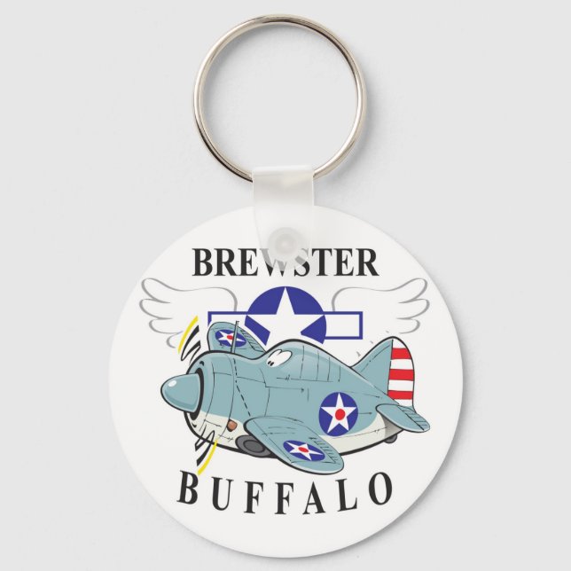 brewster buffalo key ring (Front)