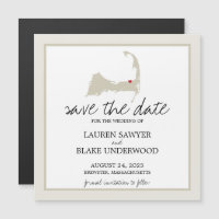 Brewster Cape Cod Wedding Save the Date