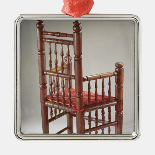 Brewster Chair Metal Tree Decoration (Front)