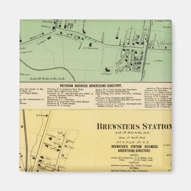 Brewsters Sta, Patterson Magnet (Front)