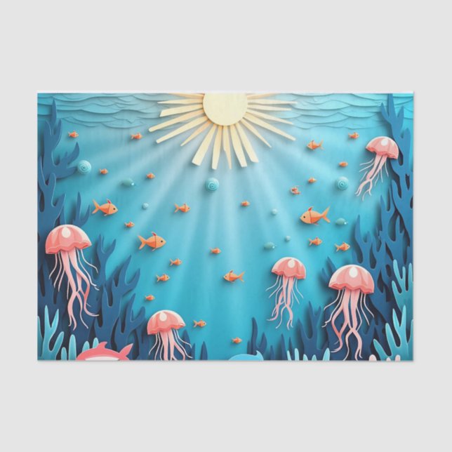 Brewtiful Moments: Coffee-Inspired Tissue Paper: Tissue Paper (Front)