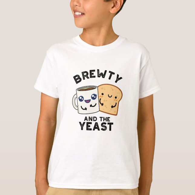 Brewty And The Yeast Funny Movie Pun  T-Shirt (Front)