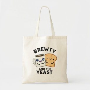 Brewty And The Yeast Funny Movie Pun  Tote Bag