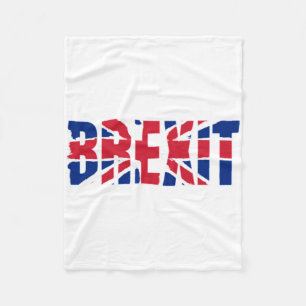 Brexit- Brexit Vote Europe British Politics Clothi Fleece Blanket