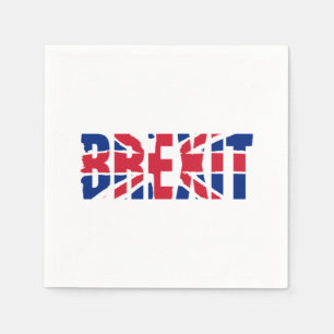 Brexit- Brexit Vote Europe British Politics Clothi Napkin