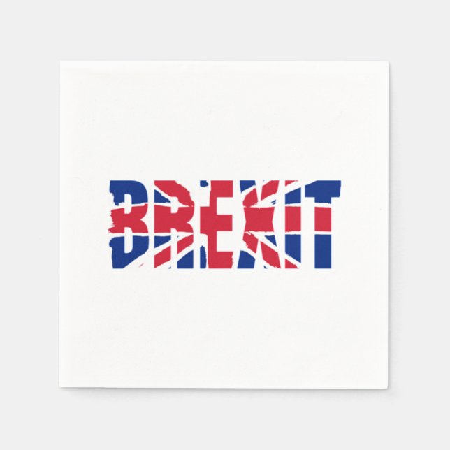 Brexit- Brexit Vote Europe British Politics Clothi Napkin (Front)