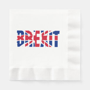 Brexit- Brexit Vote Europe British Politics Clothi Napkin