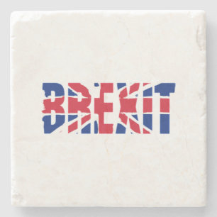 Brexit- Brexit Vote Europe British Politics Clothi Stone Coaster