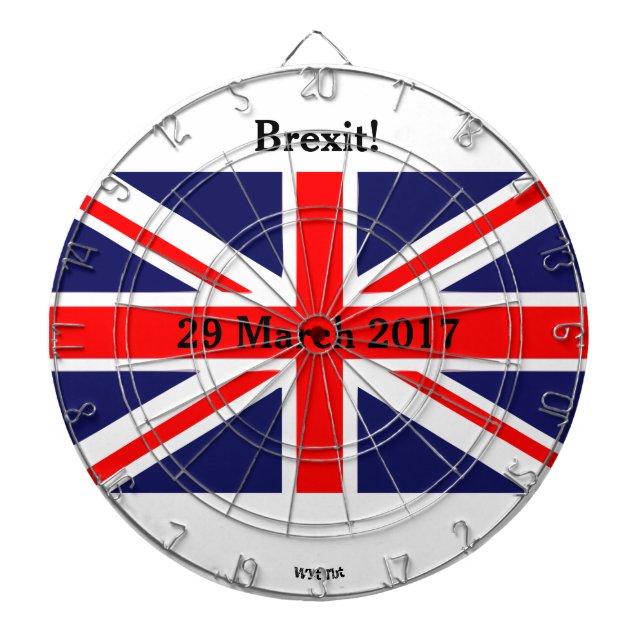Brexit British Dartboard (Front)