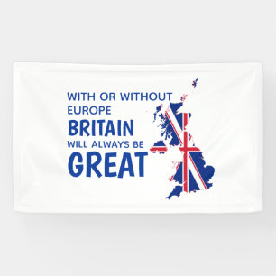 BREXIT GREAT BRITAIN EUROPE BANNER