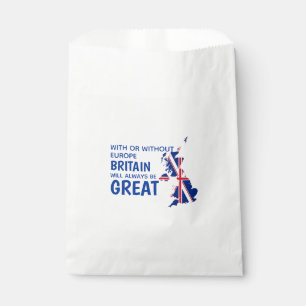 BREXIT GREAT BRITAIN EUROPE FAVOUR BAGS
