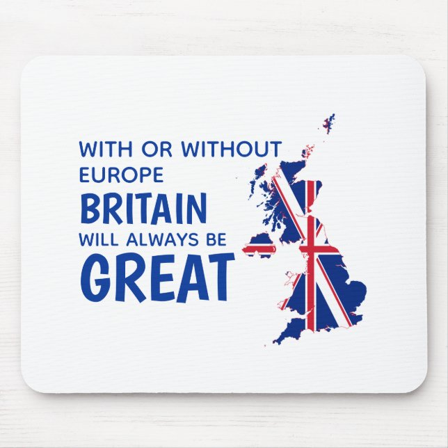 BREXIT GREAT BRITAIN EUROPE MOUSE MAT (Front)