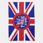 Brexit / Independence Day Tea Towel (Vertical)