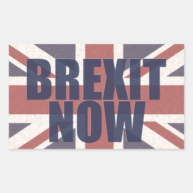 Brexit Now Stickers (Front)