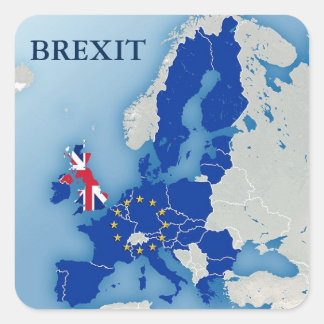 BREXIT SQUARE STICKER