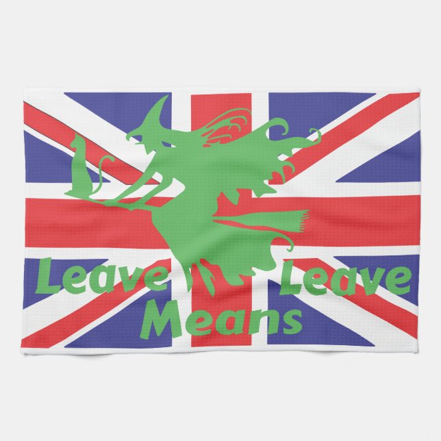 brexit tea towel (Horizontal)