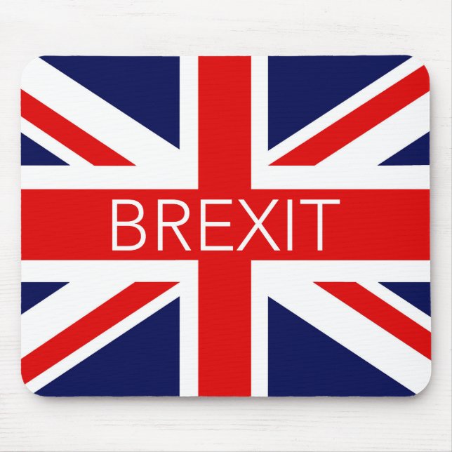 BREXIT UNION JACK - HIGH QUALITY IMAGE MOUSE MAT (Front)