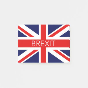 BREXIT UNION JACK - HIGH QUALITY IMAGE POST-IT NOTES