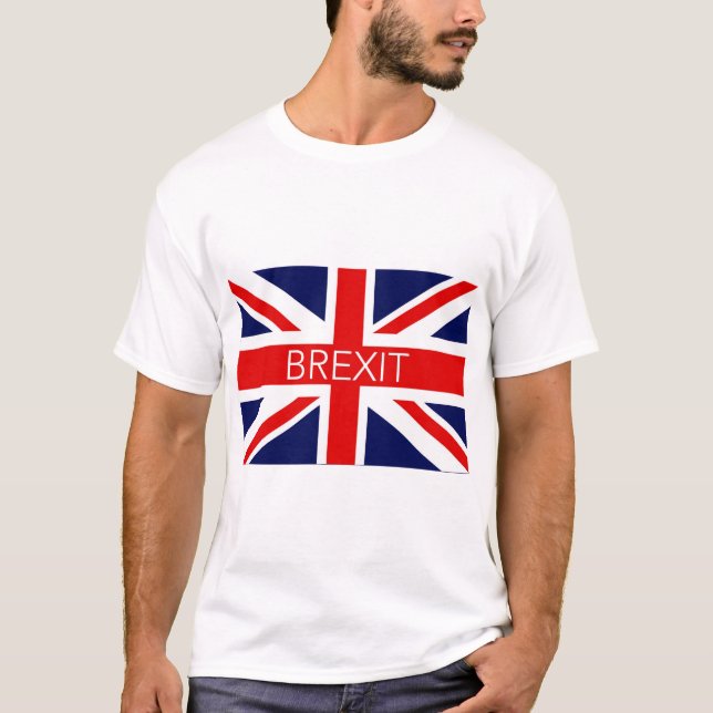 BREXIT UNION JACK - HIGH QUALITY IMAGE T-Shirt (Front)