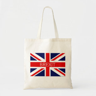 BREXIT UNION JACK - HIGH QUALITY IMAGE TOTE BAG