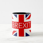 BREXIT UNION JACK - HIGH QUALITY IMAGE Two-Tone COFFEE MUG<br><div class="desc">Brexit Union Jack high quality image.</div>