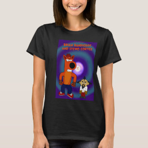 Brian Bandicoot and Stewo Cortex T-Shirt