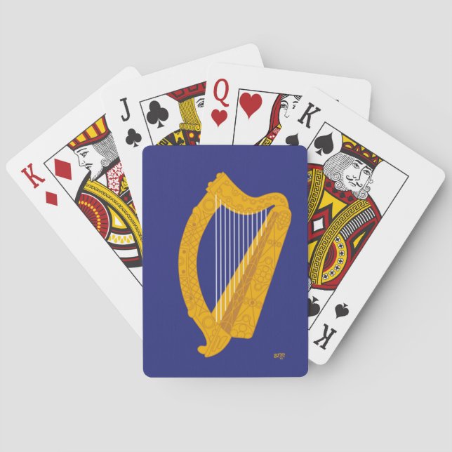 Brian Boru Harp Playing Cards (Back)
