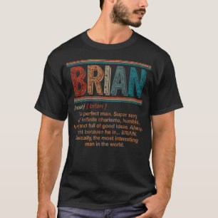Brian Definition Shirt, Adult Definition, First T-Shirt