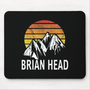 Brian Head Iron County Utah Usa Ski Resort Snowboa Mouse Mat