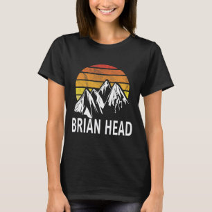 Brian Head Iron County Utah Usa Ski Resort Snowboa T-Shirt