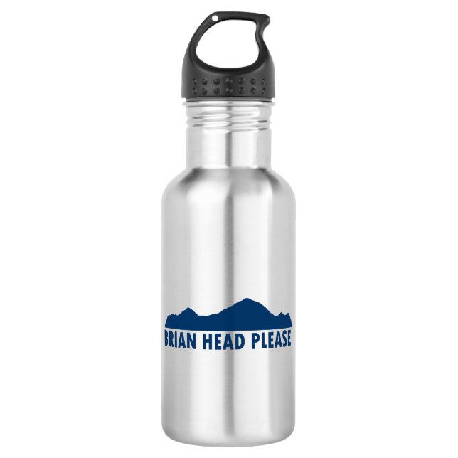 Brian Head Utah Please 532 Ml Water Bottle (Front)