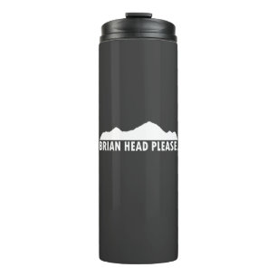Brian Head Utah Please Thermal Tumbler
