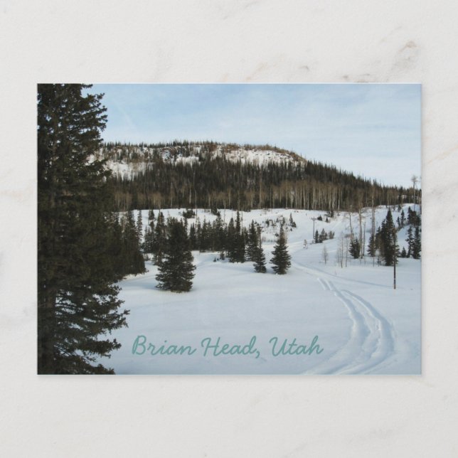 Brian Head, Utah Postcard (Front)