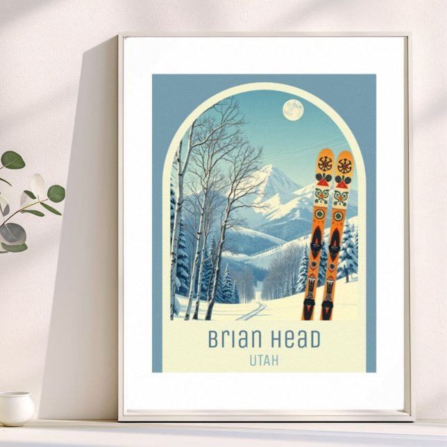 Brian Head Utah ski resort  Poster (Creator Uploaded)