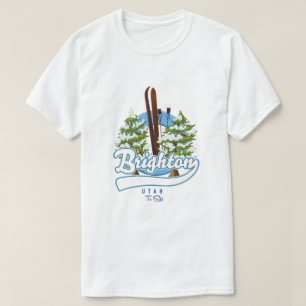 Brian Head Utah to ski logo T-Shirt
