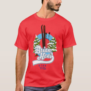 Brian Head Utah to ski T-Shirt