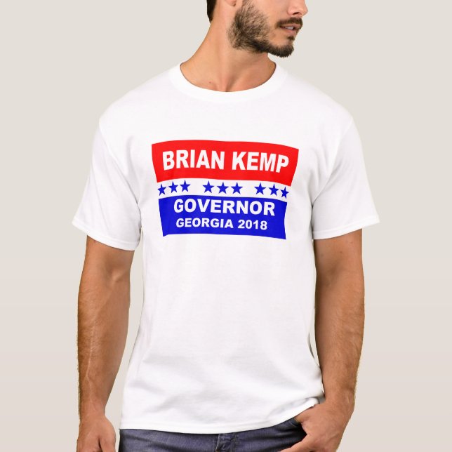 Brian Kemp Governor Georgia 2018 t-shirt (Front)
