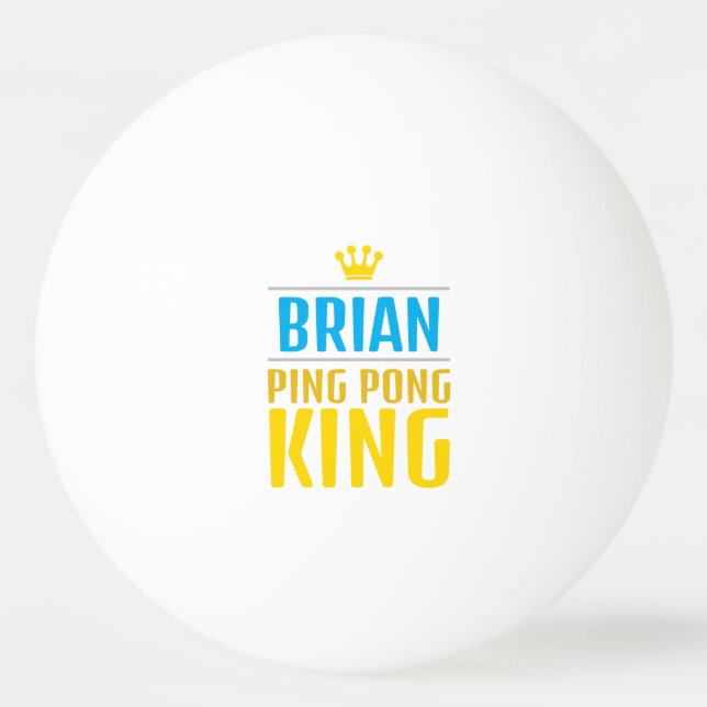 Brian Ping Pong Ball (Front)