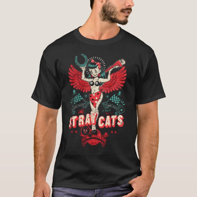 brian singer setzer T-Shirt (Front)