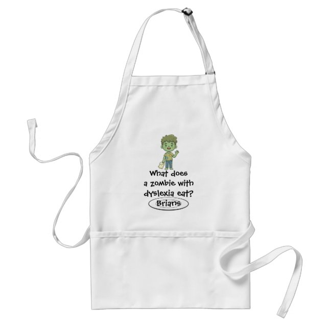 "Brians" Funny Graphic Standard Apron (Front)