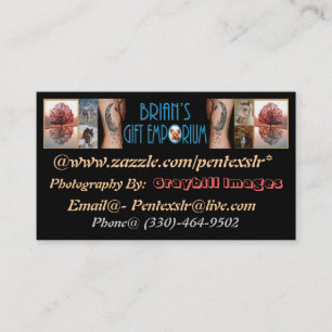Brian's Gift Emporium Business Card