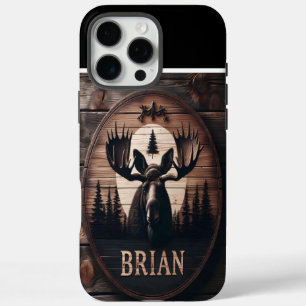 Brian's Moose Wood Sign iPhone 16 Pro Max Case