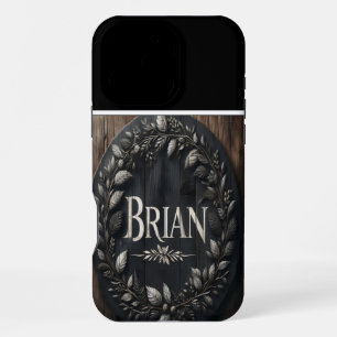 Brian's Rustic Farmhouse Sign iPhone 16 Pro Max Case