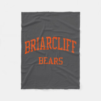 Briarcliff High School Hs Briarcliff Manor Ny Vint Fleece Blanket