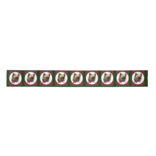 Briard Christmas Satin Ribbon