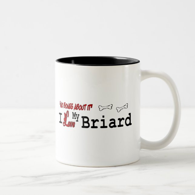 Briard (I Love) Mug (Right)