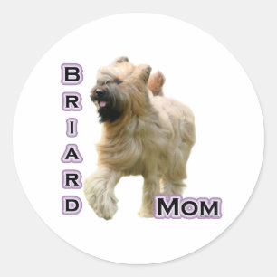 Briard Mum 4 - Sticker