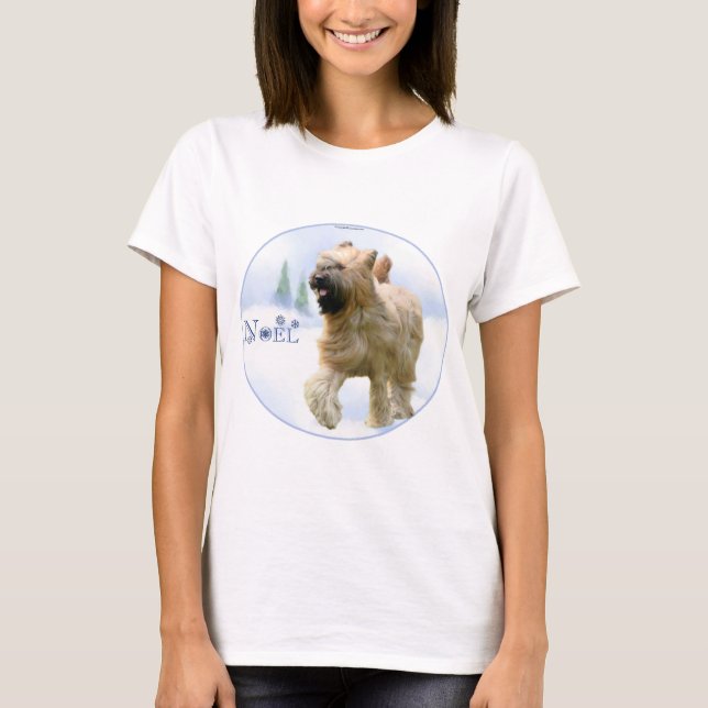 Briard Noel T-Shirt (Front)