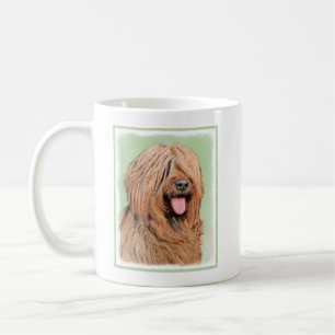 Briard Painting - Cute Original Dog Art Coffee Mug